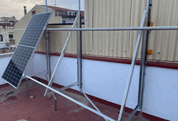 Instalación de paneles solares en Vilafranca del Penedès